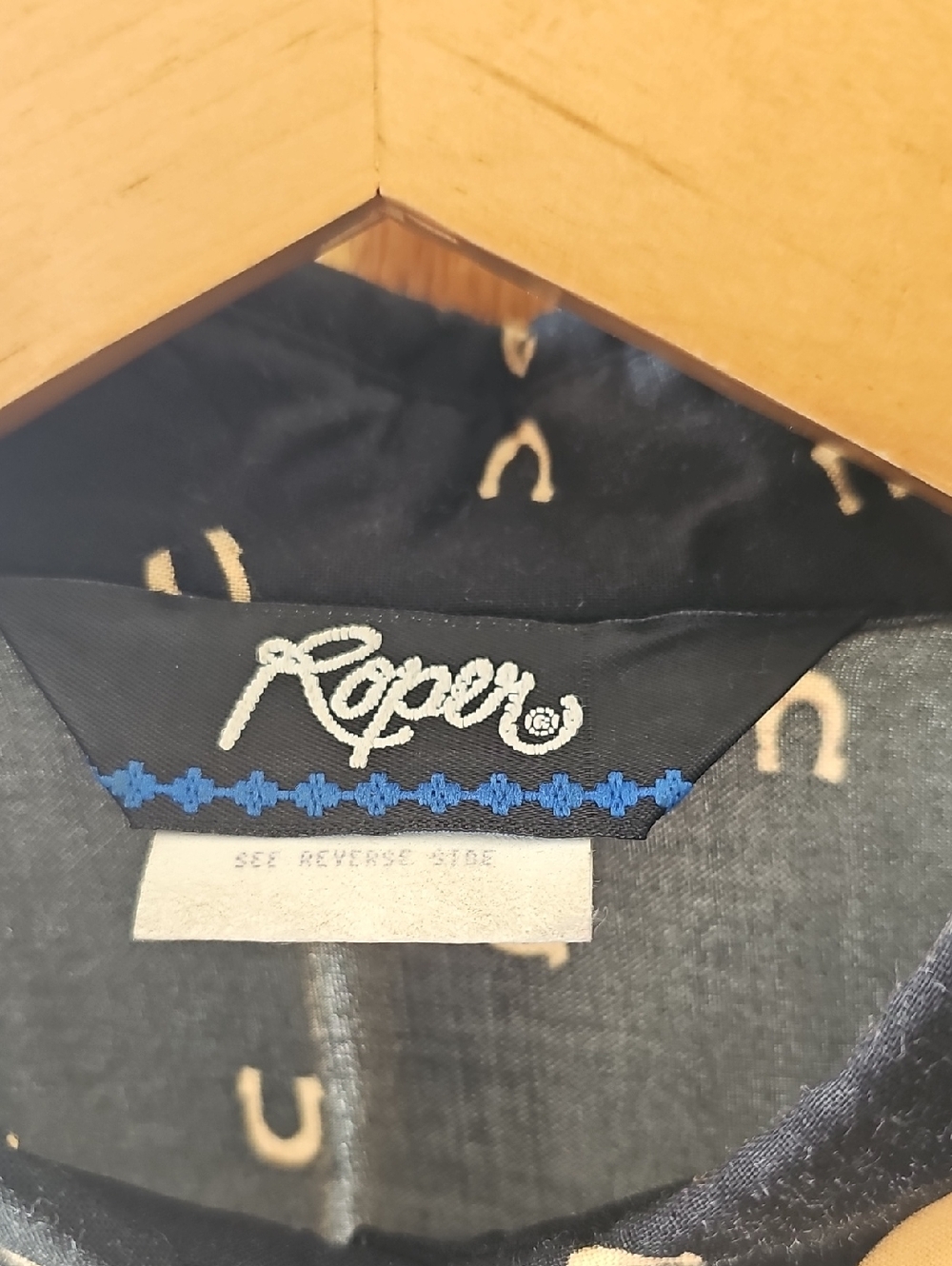 Vintage Ladies Roper Button Down - Picture 3 of 9